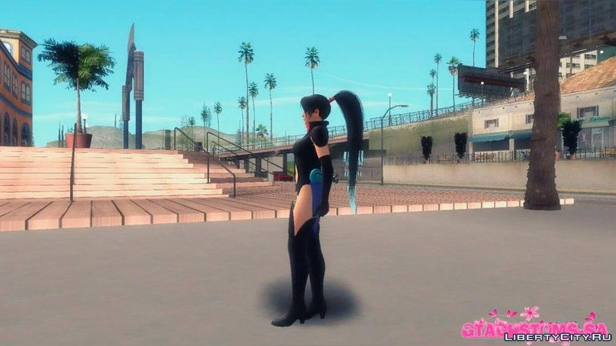 Momiji del juego DOA 5 / GTA San Andreas