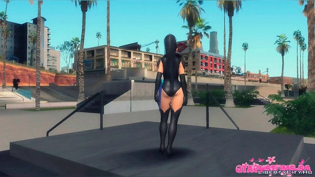 Momiji del juego DOA 5 / GTA San Andreas