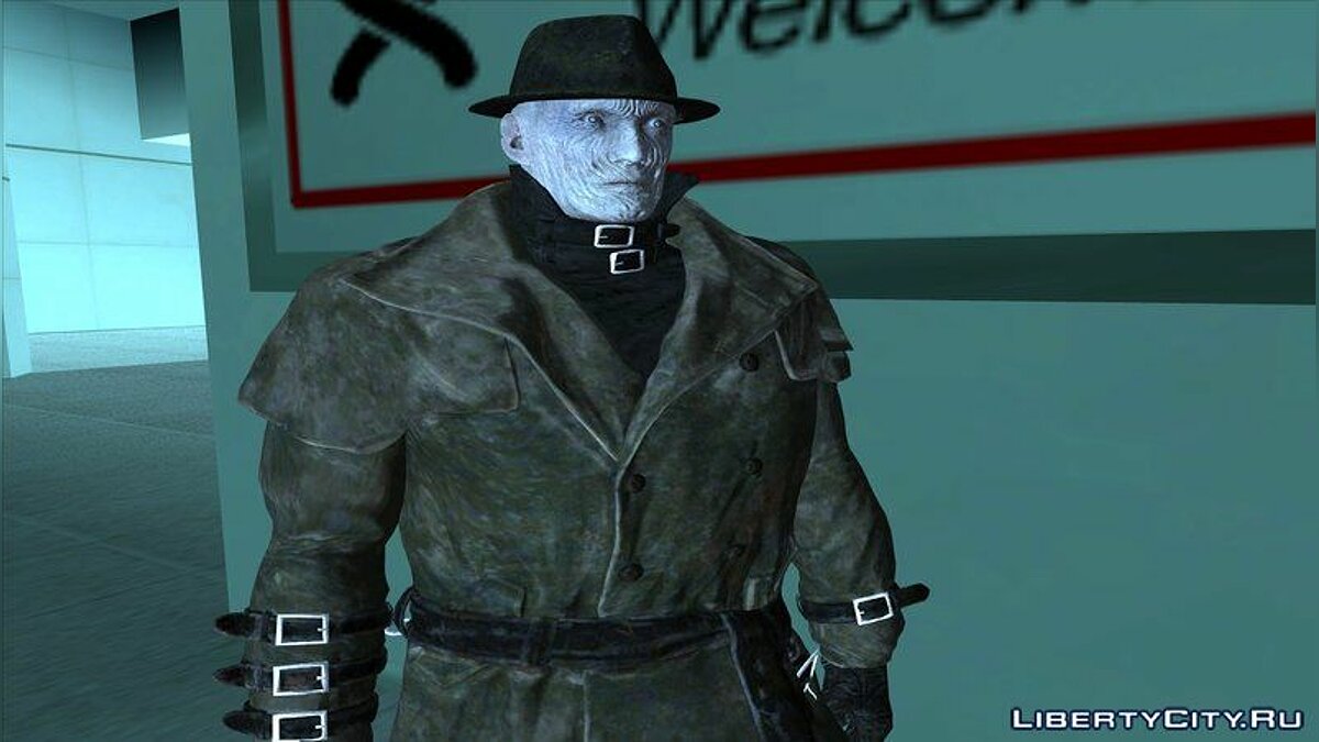 MR X (Resident Evil 2) for GTA San Andreas