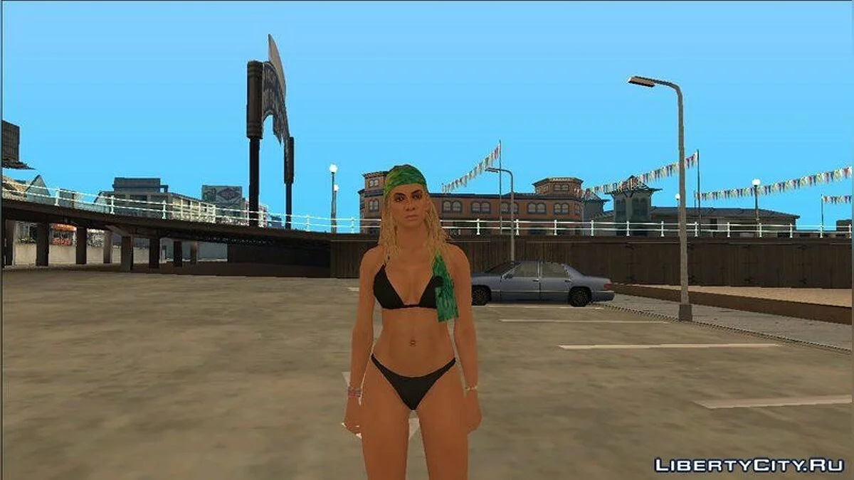 Strandmädchen aus GTA 5 / GTA San Andreas