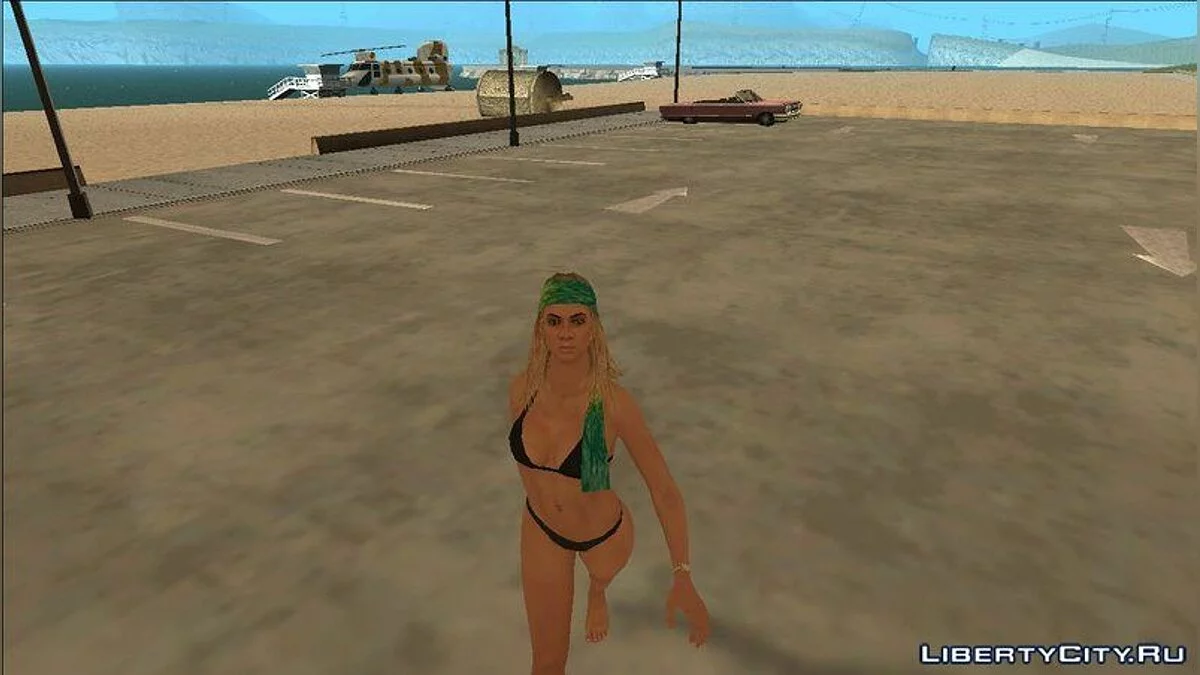Strandmädchen aus GTA 5 / GTA San Andreas