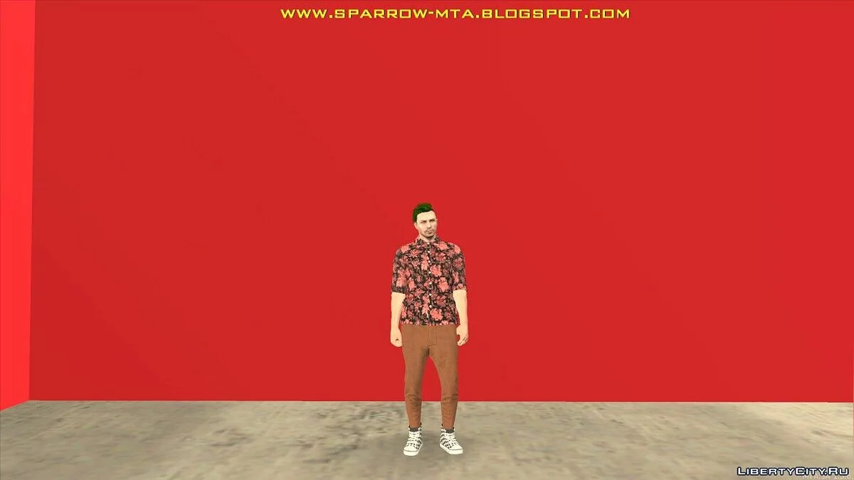 Charakter-Skin aus GTA Online / GTA San Andreas