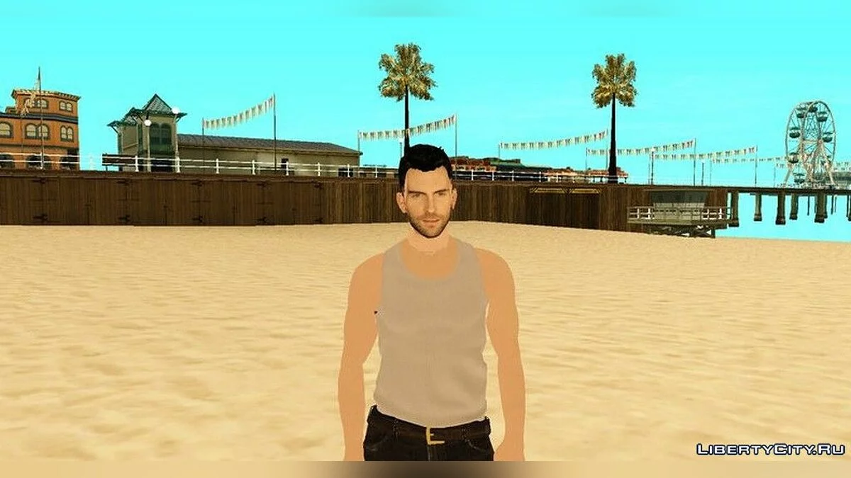 Maroon 5's Adam Levine Skin / GTA San Andreas