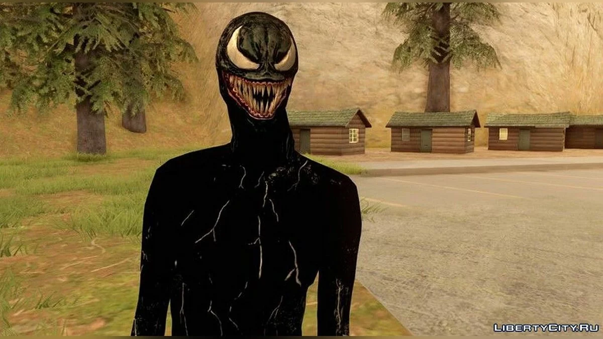 Скін Венома в жіночому образі / GTA San Andreas
