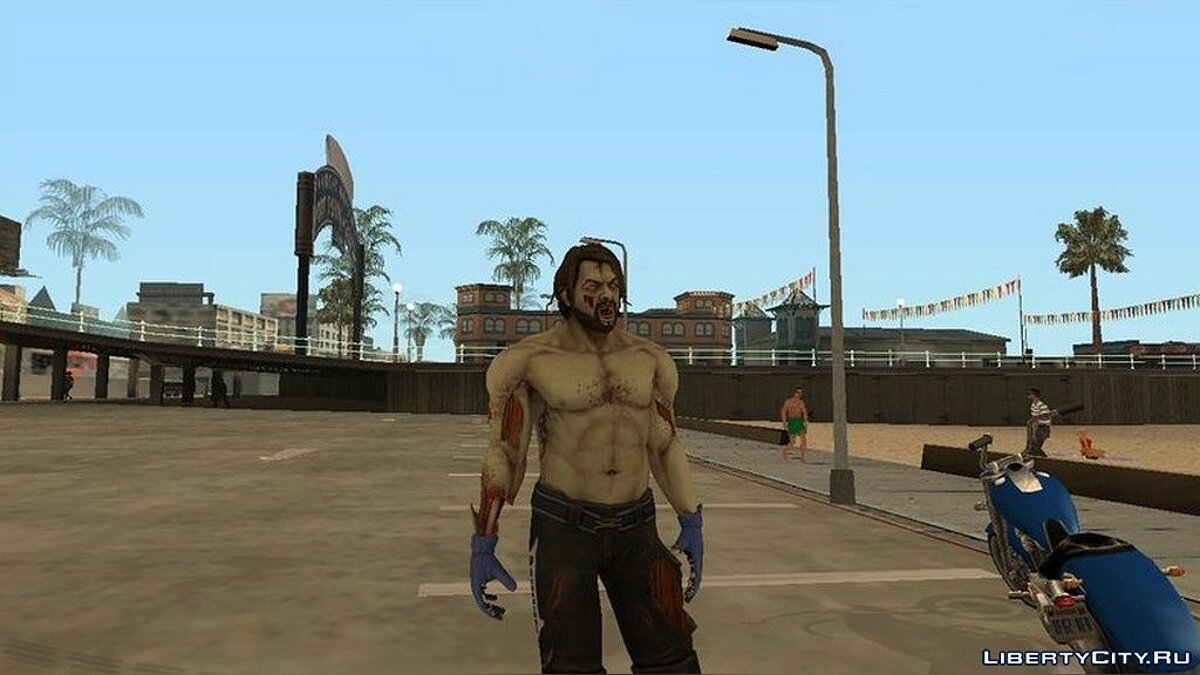 Download Mutant Zombie from Free Fire for GTA San Andreas (iOS