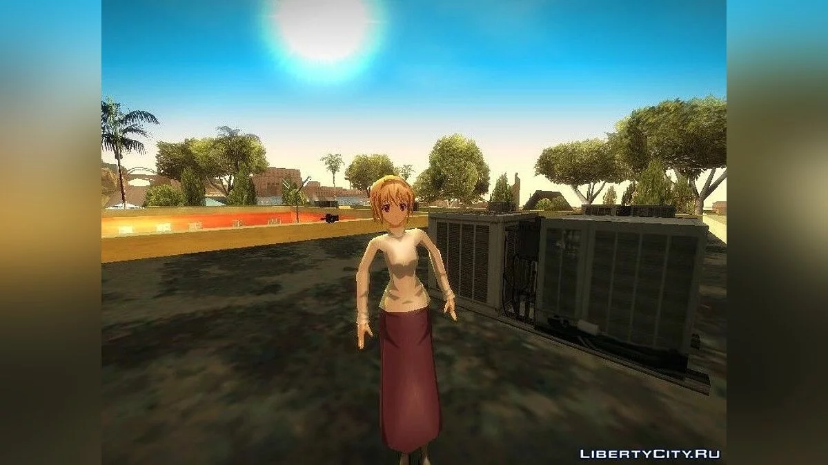Арквейд Брюнстад з гри Тсукихіме / GTA San Andreas