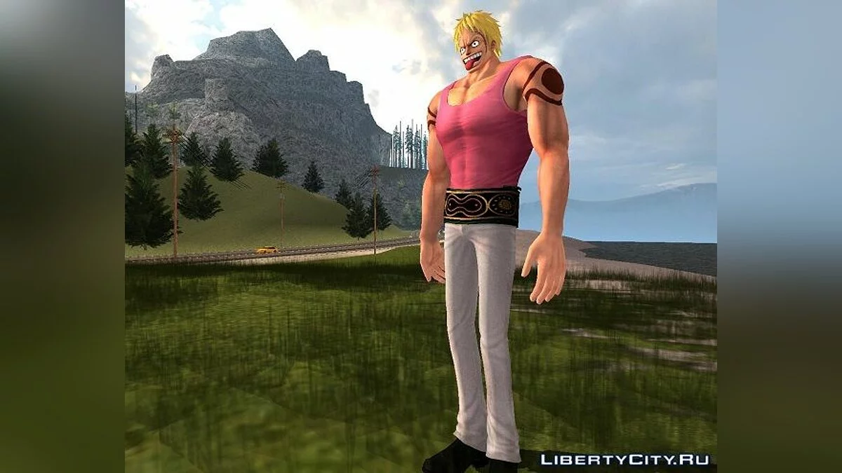 Bellamy de One Piece: Pirate Warriors 3 / GTA San Andreas