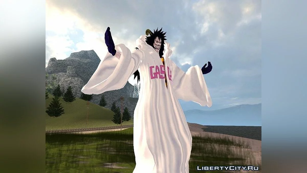 César Palhaço de One Piece: Pirate Warriors 3 / GTA San Andreas
