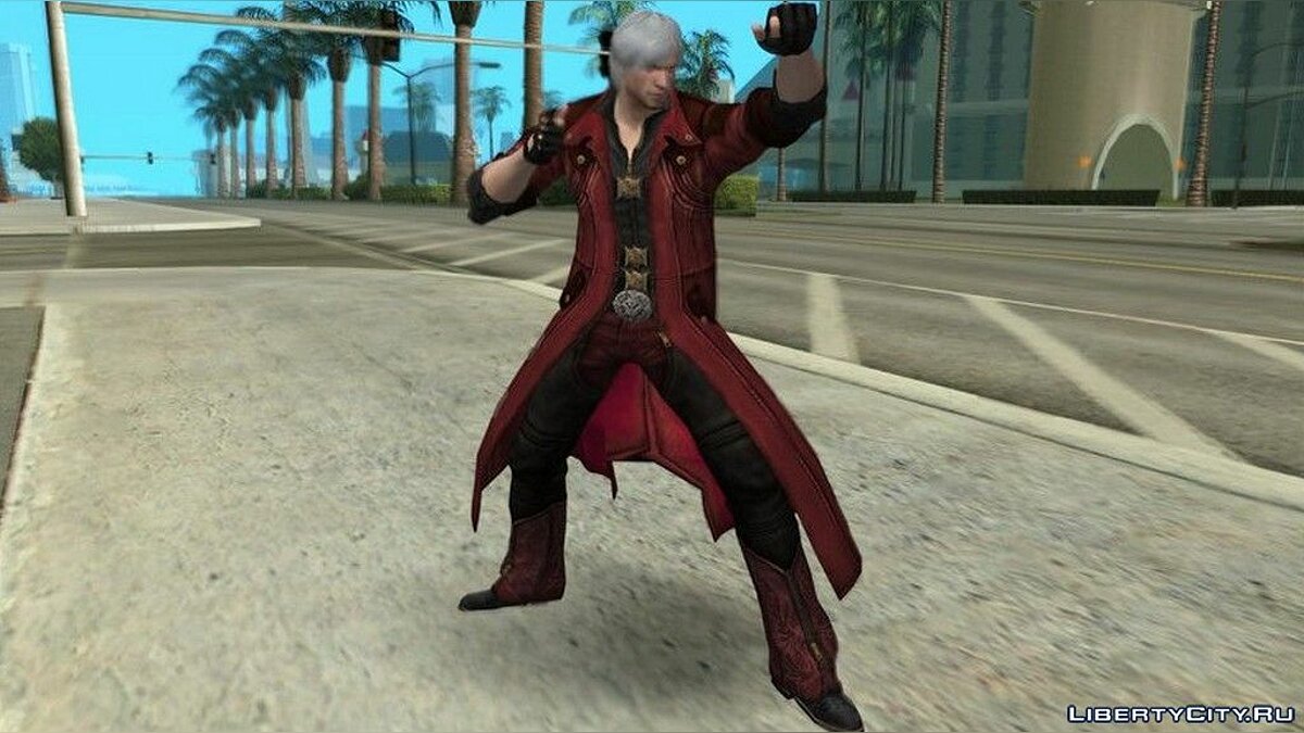 Dmc Devil May Cry mods GTA San Andreas — weapon mods