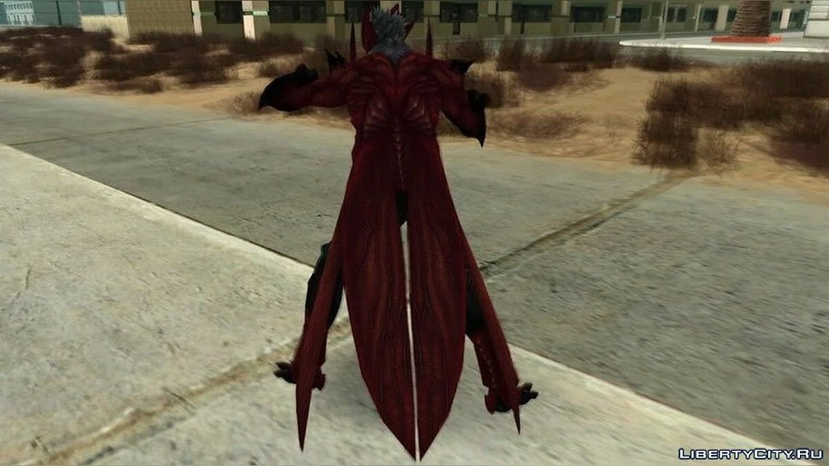 Демон Данте из игры Devil May Cry 4 / GTA San Andreas