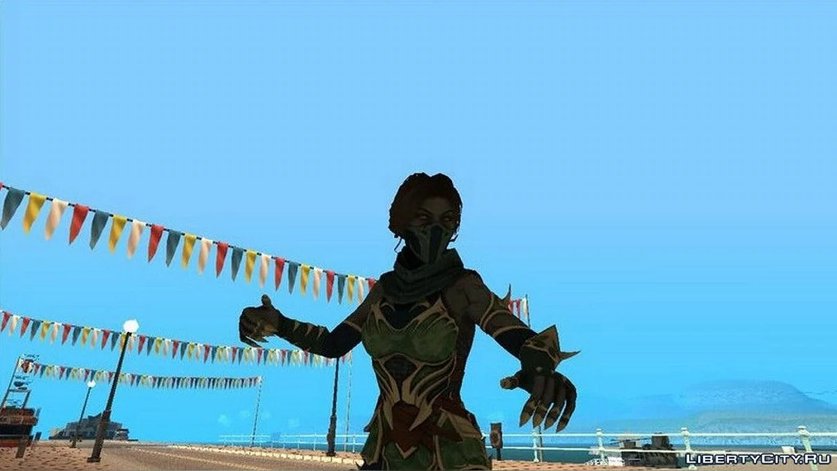 Jade de Mortal Kombat 11 / GTA San Andreas