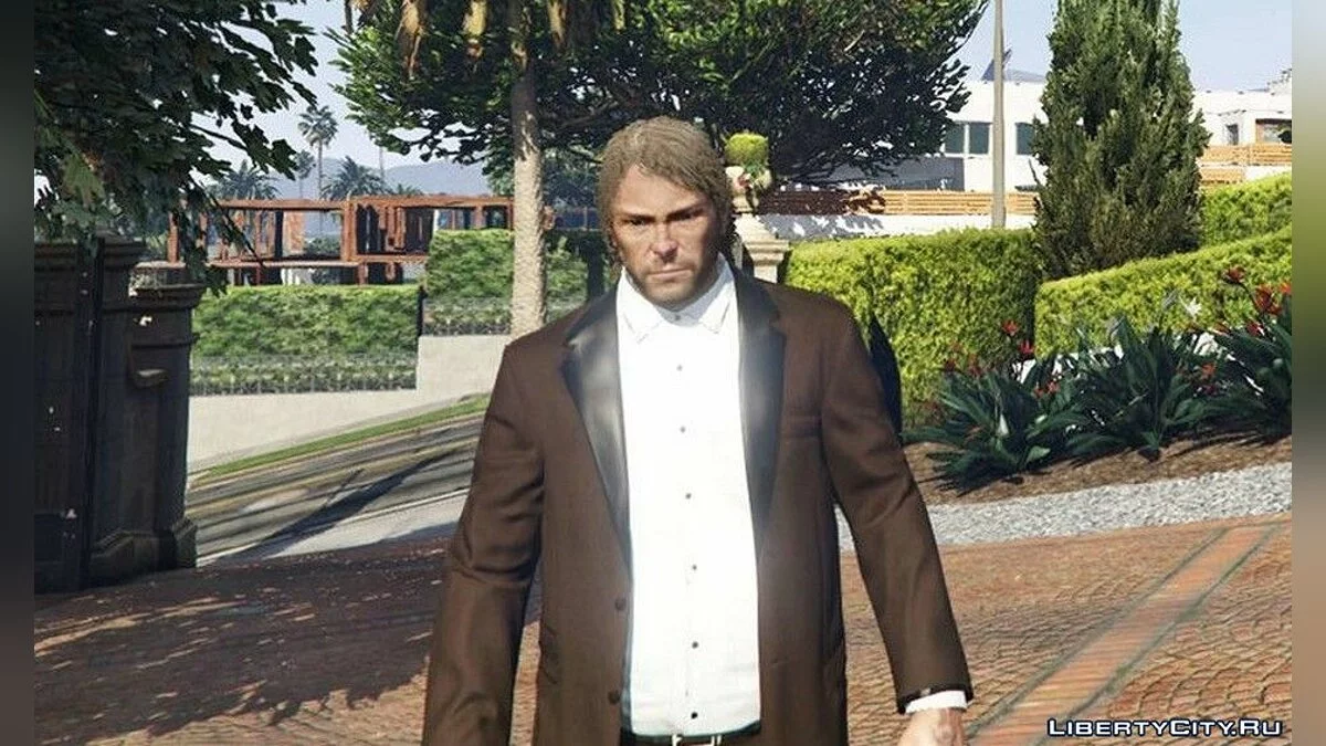 John Marston from the game Red Dead Redemption / GTA San Andreas