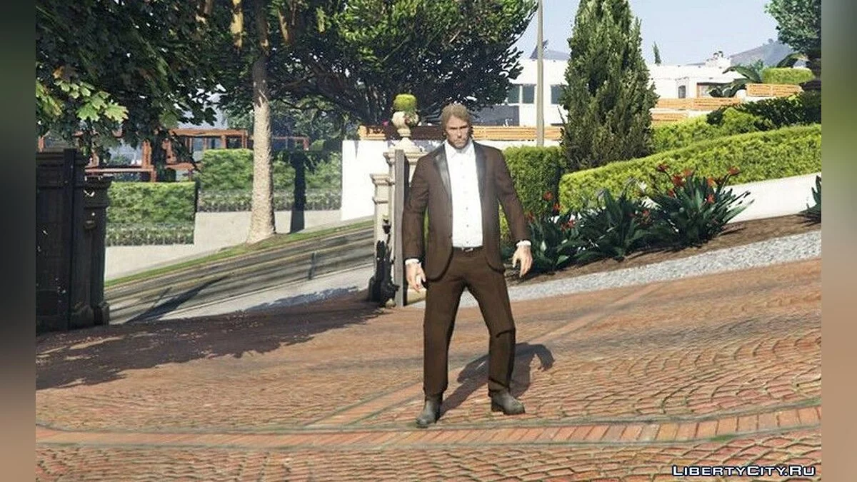 John Marston from the game Red Dead Redemption / GTA San Andreas