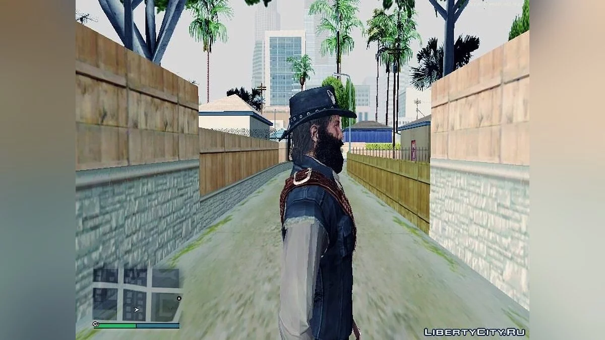 Джон Марстон з бородою / GTA San Andreas