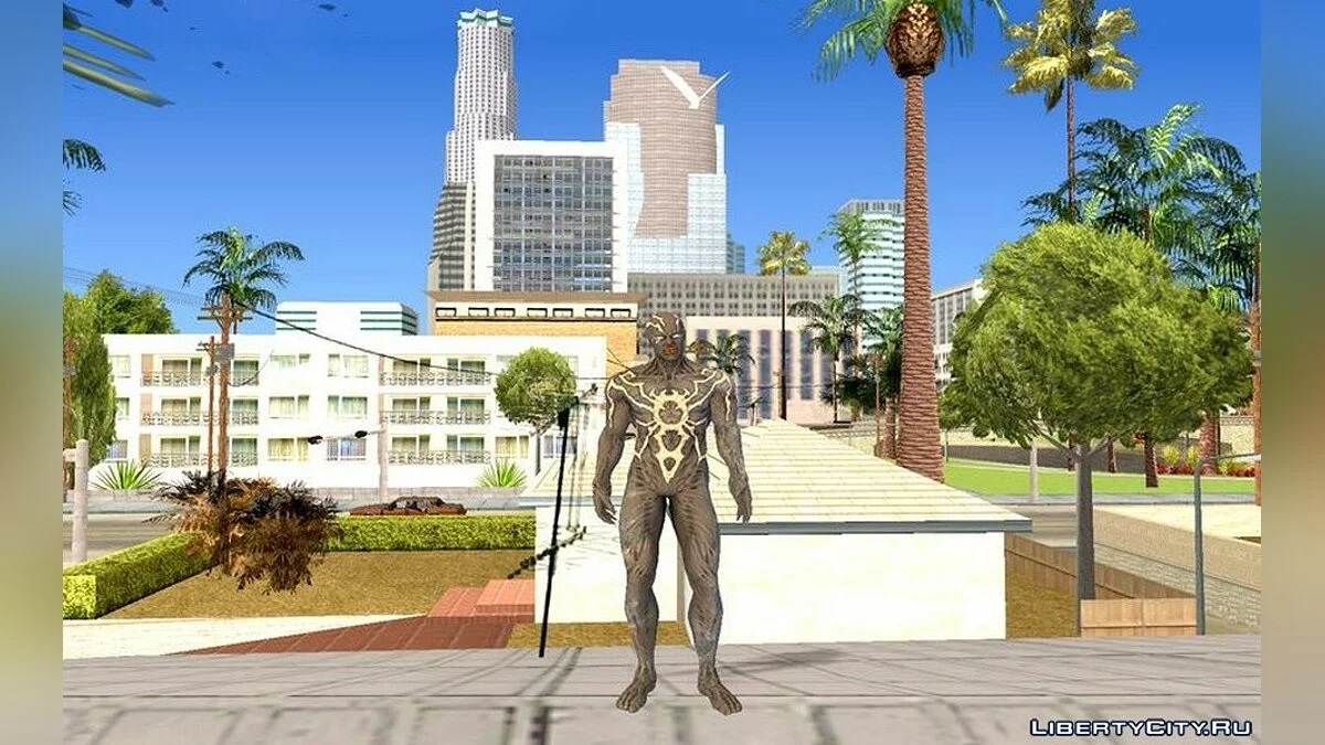 Poison from Spider-Man Edge of Time for PS3 / GTA San Andreas