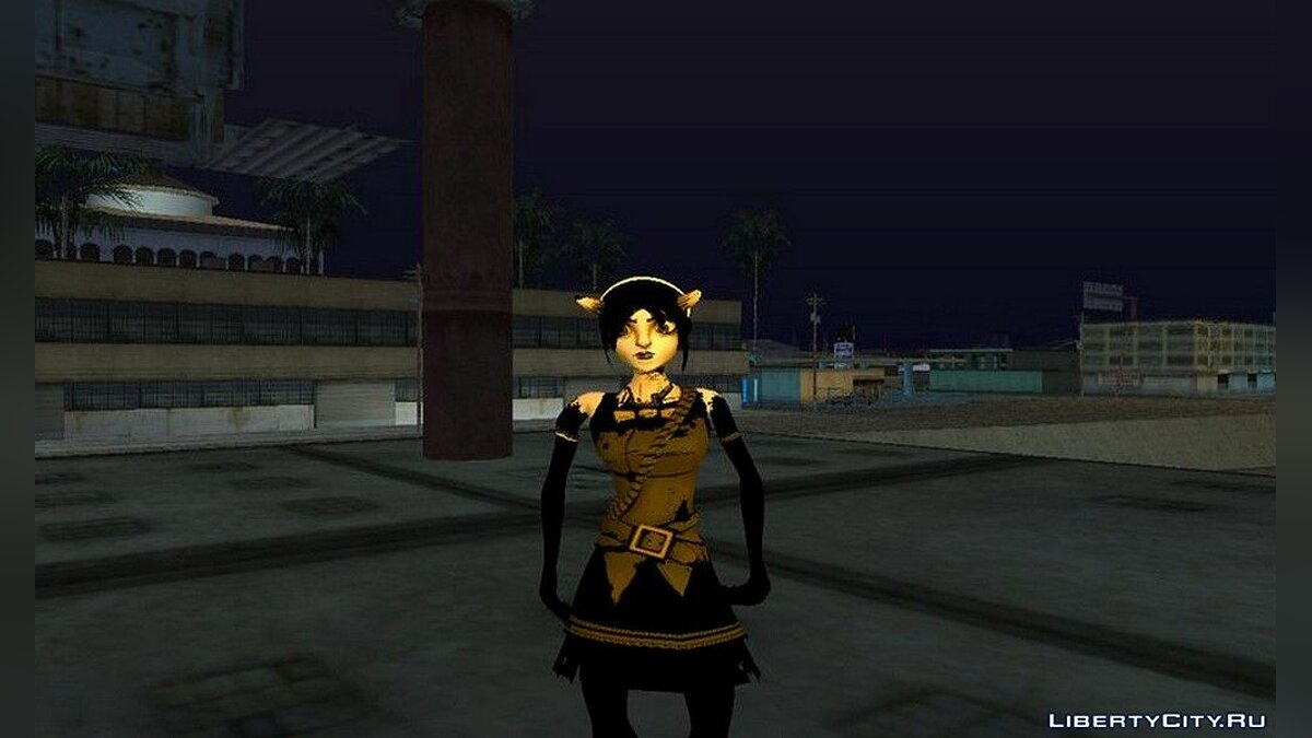Download Allison Angel from Bendy and the Ink Machine for GTA San Andreas