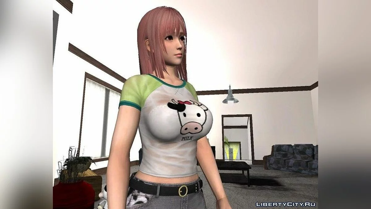 Honoka from Dead or Alive 5 / GTA San Andreas