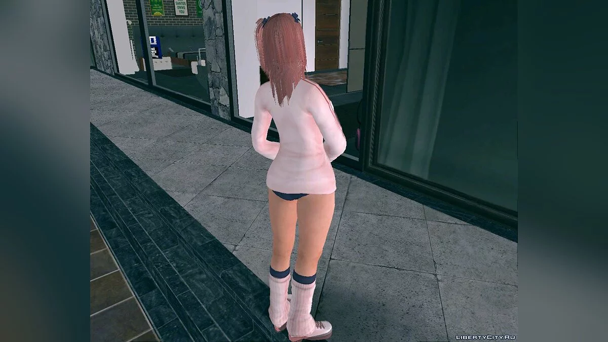 Honoka Hibari from Dead Or Alive 5 / GTA San Andreas