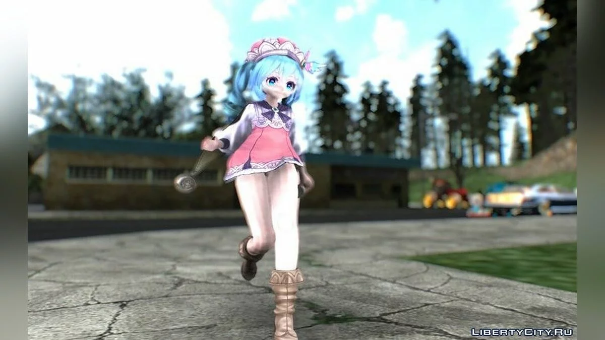 Little Sorceress Miku / GTA San Andreas