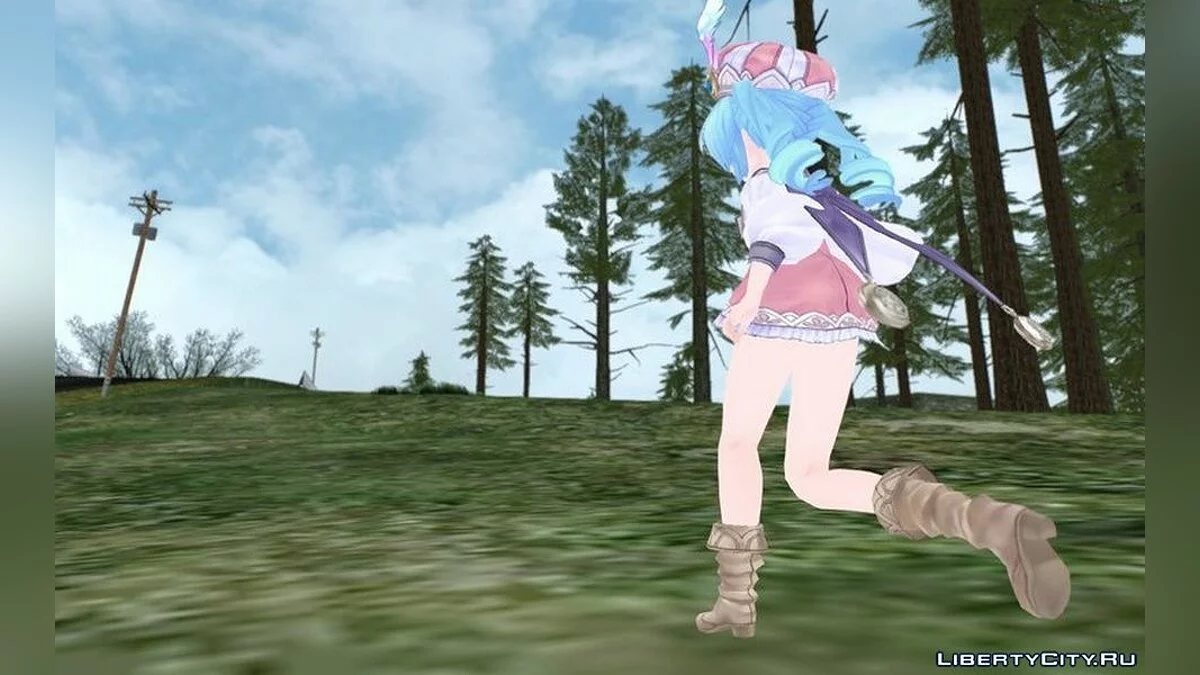 Little Sorceress Miku / GTA San Andreas