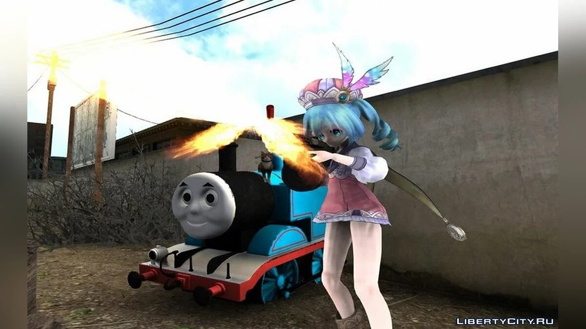 Little Sorceress Miku / GTA San Andreas