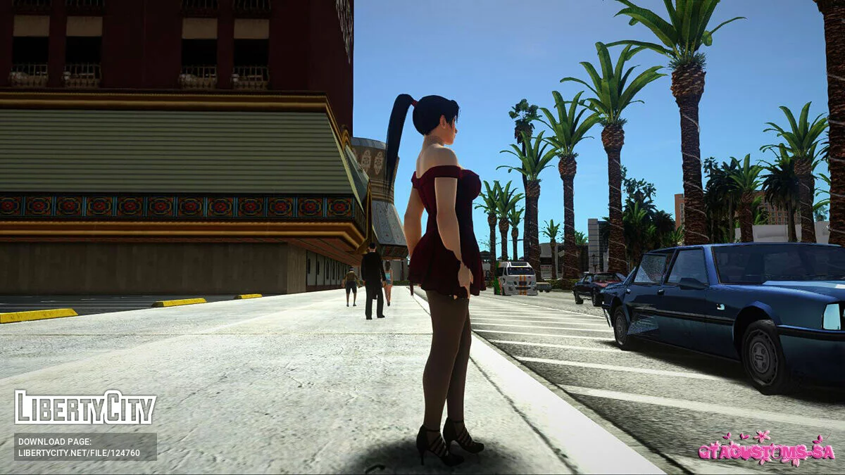 Момиджи в повседневной одежде v6 / GTA San Andreas