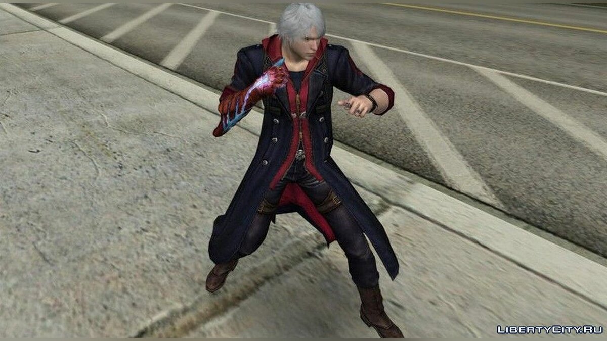 Dmc Devil May Cry mods GTA San Andreas — weapon mods