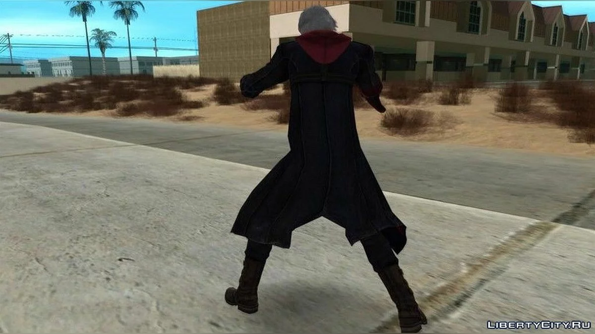 Nero do jogo Devil May Cry 4 / GTA San Andreas