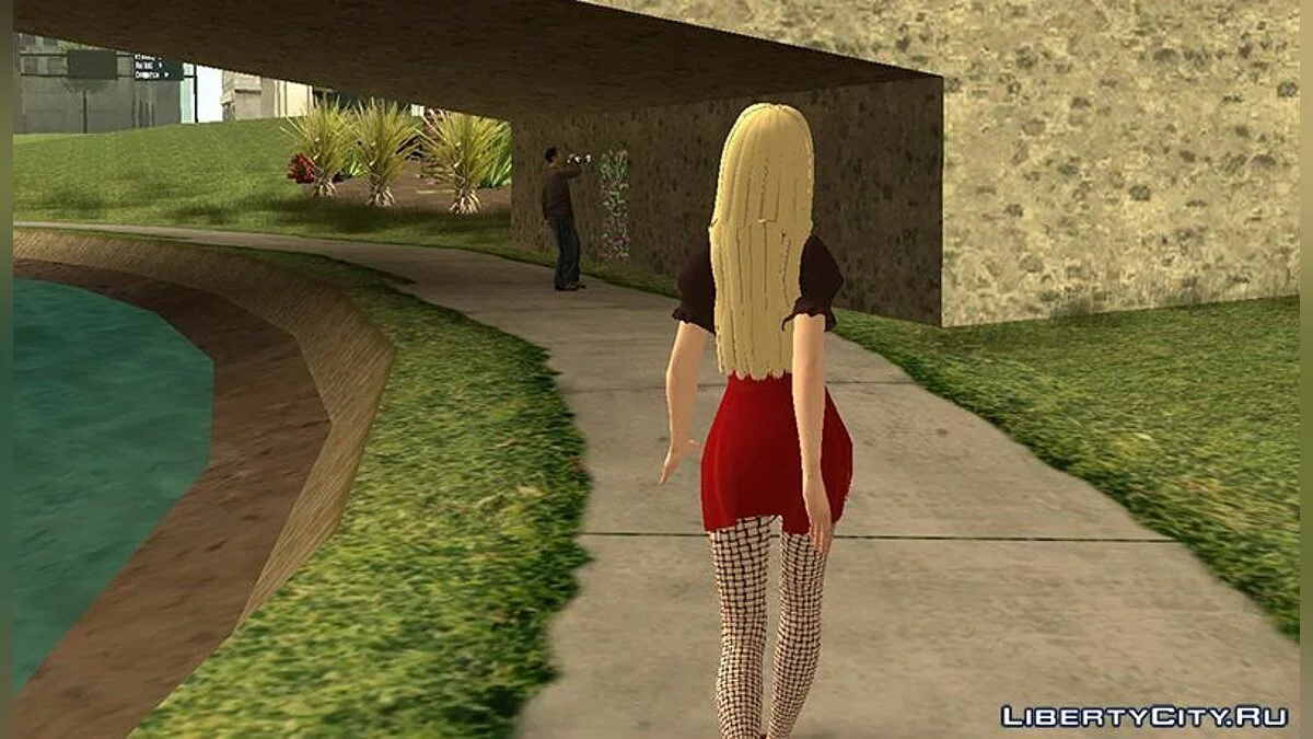 Personagem de Nier Automata / GTA San Andreas