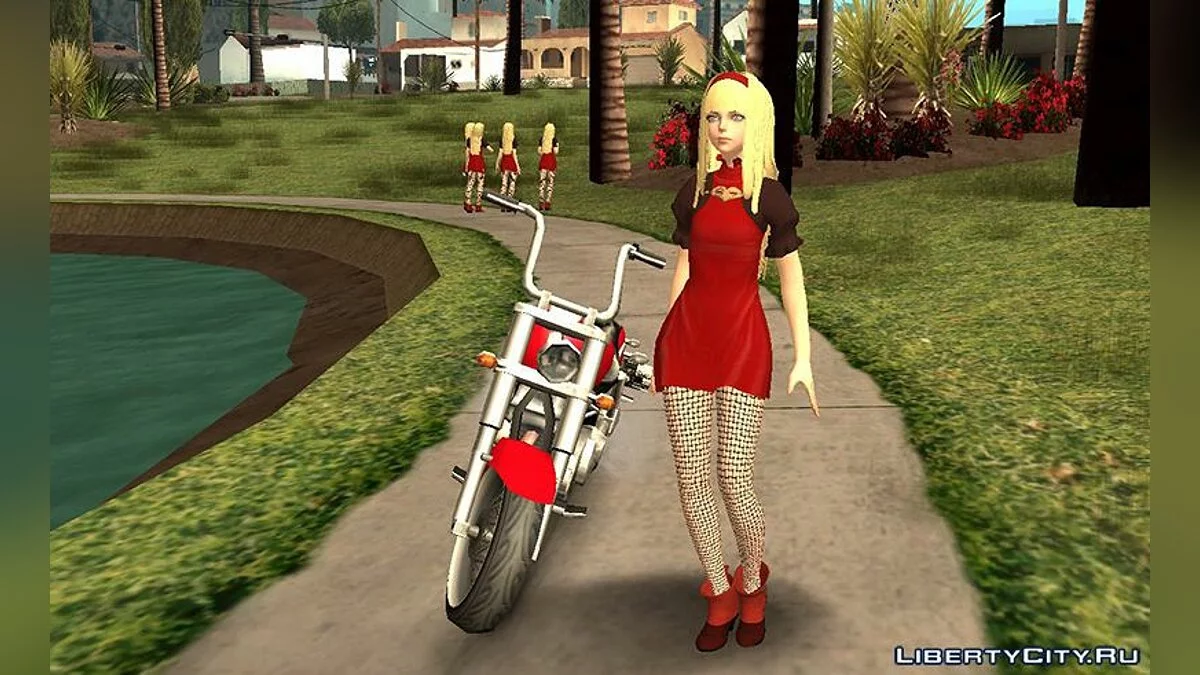 Personagem de Nier Automata / GTA San Andreas
