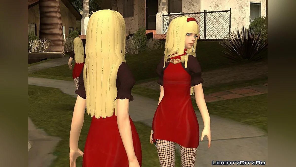 Personagem de Nier Automata / GTA San Andreas