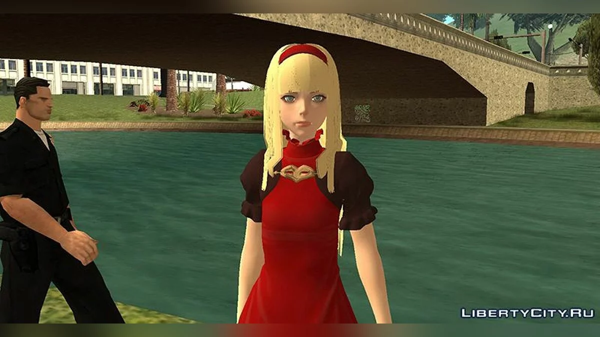 Personagem de Nier Automata / GTA San Andreas