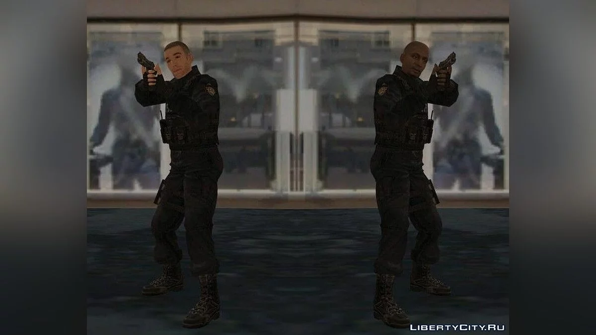Raccoon City Police Officer / GTA San Andreas