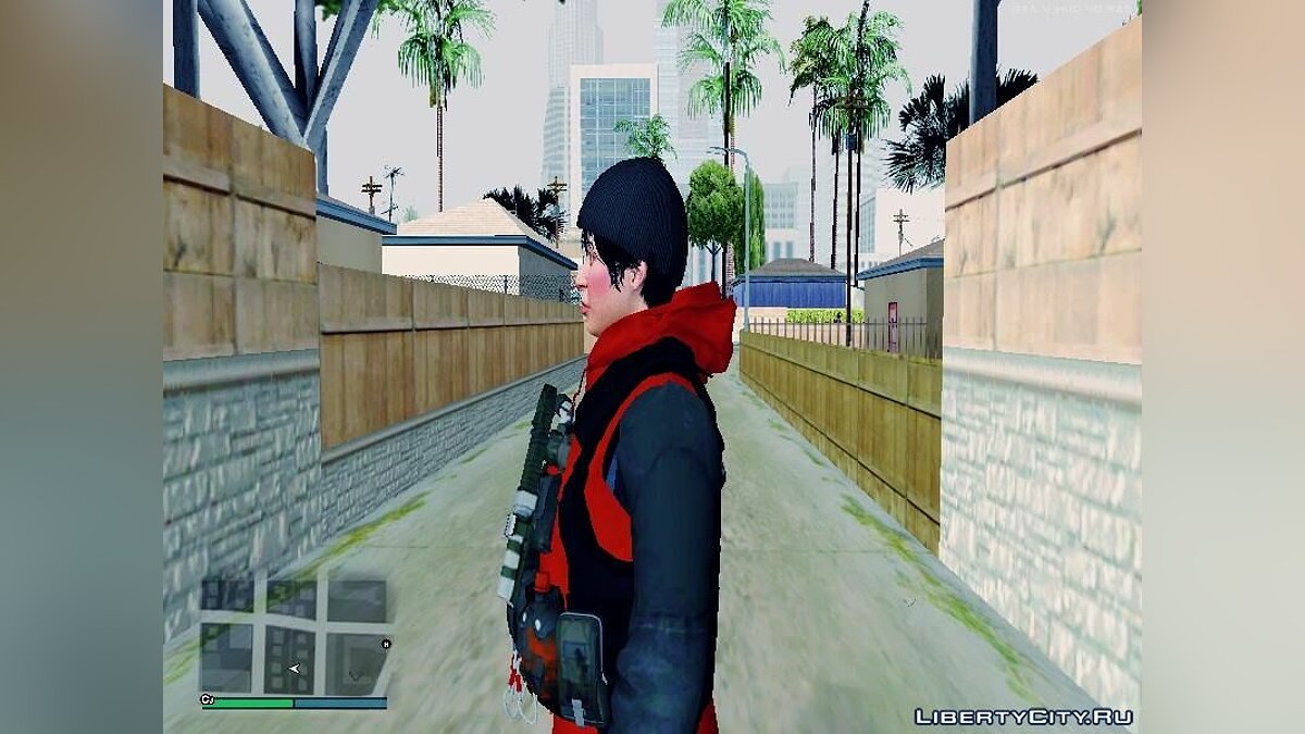 Download Random skin №177 from DLC for GTA 5 Gunrunning for GTA San Andreas