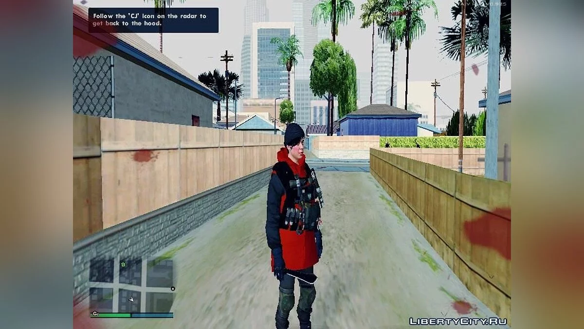 Випадковий скин №177 з DLC для GTA 5 Gunrunning / GTA San Andreas