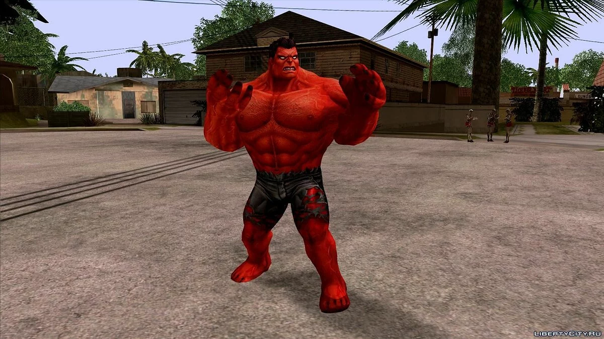 Червоний Халк / GTA San Andreas