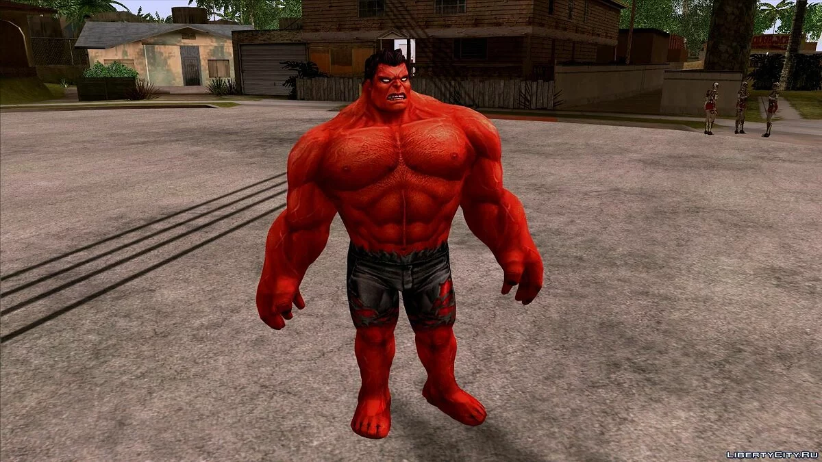 Червоний Халк / GTA San Andreas