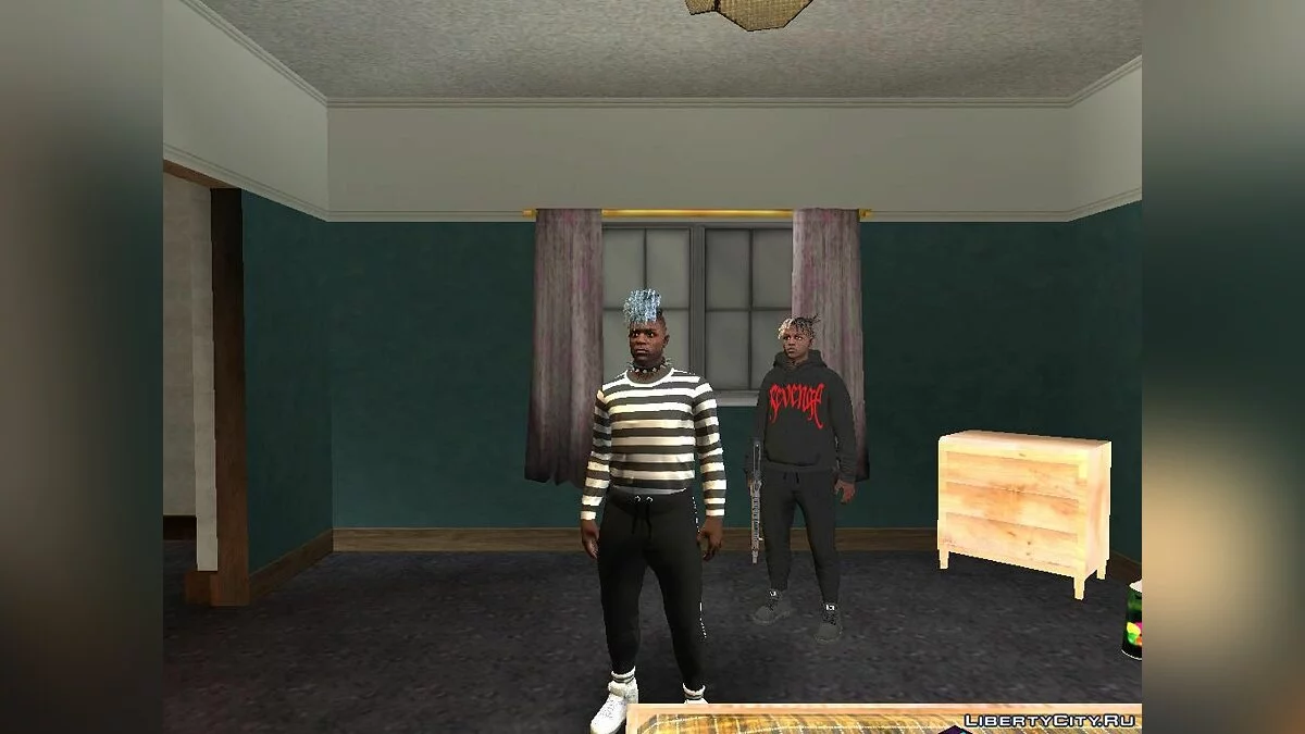 Koleksi Pakaian untuk XXXTENTACION / GTA San Andreas