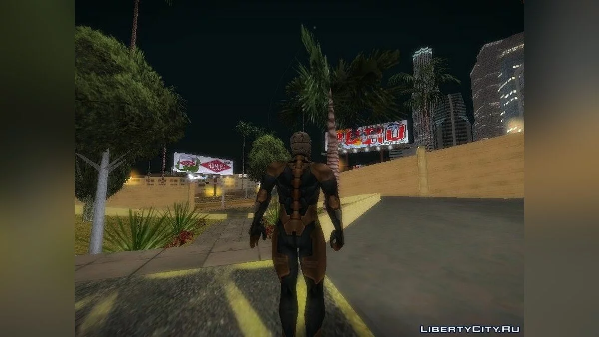 Сірий лис з гри Metal Gear / GTA San Andreas