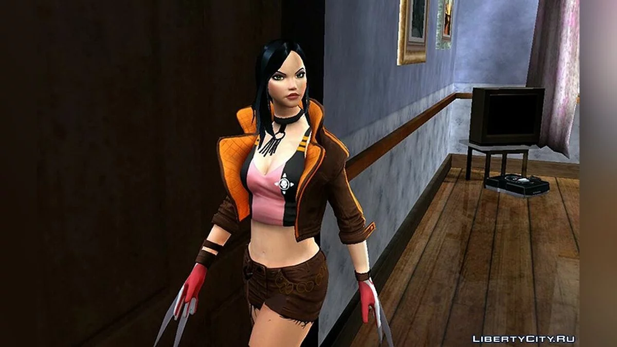 X-23 з гри Overwatch / GTA San Andreas