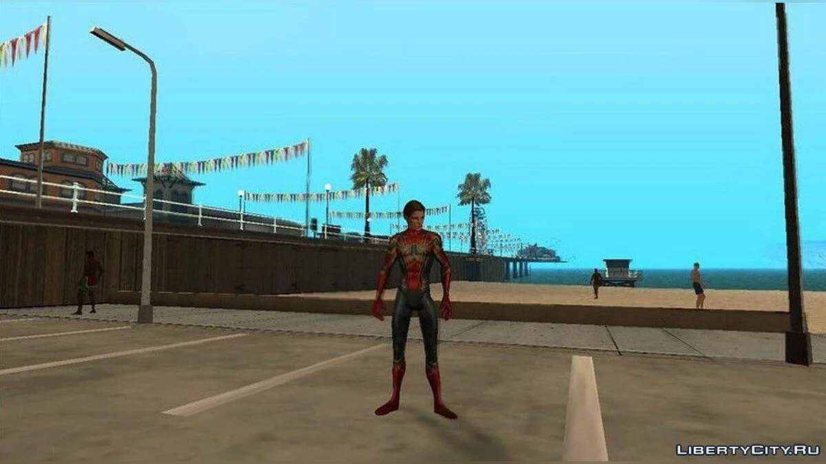 Homme-Araignée en Armure Sans Masque / GTA San Andreas