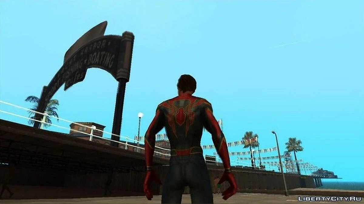 Homme-Araignée en Armure Sans Masque / GTA San Andreas