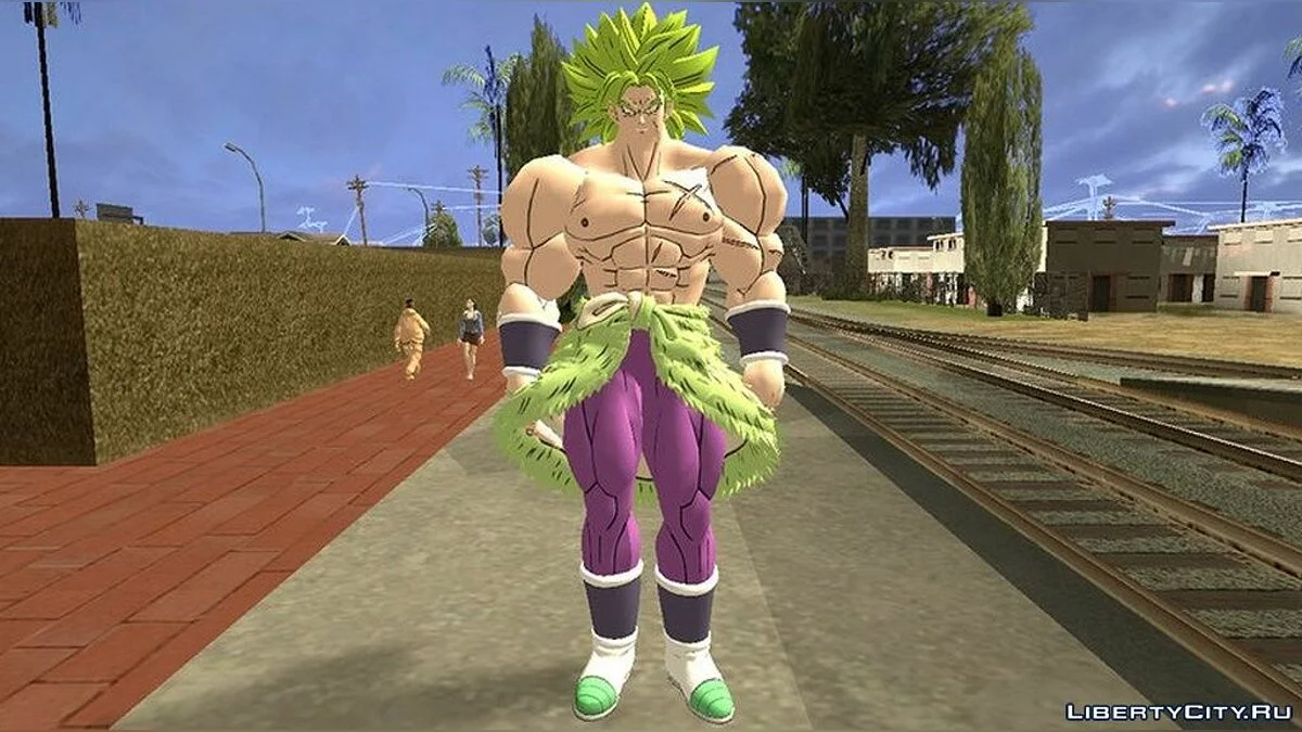Broly do jogo Dragon Ball / GTA San Andreas