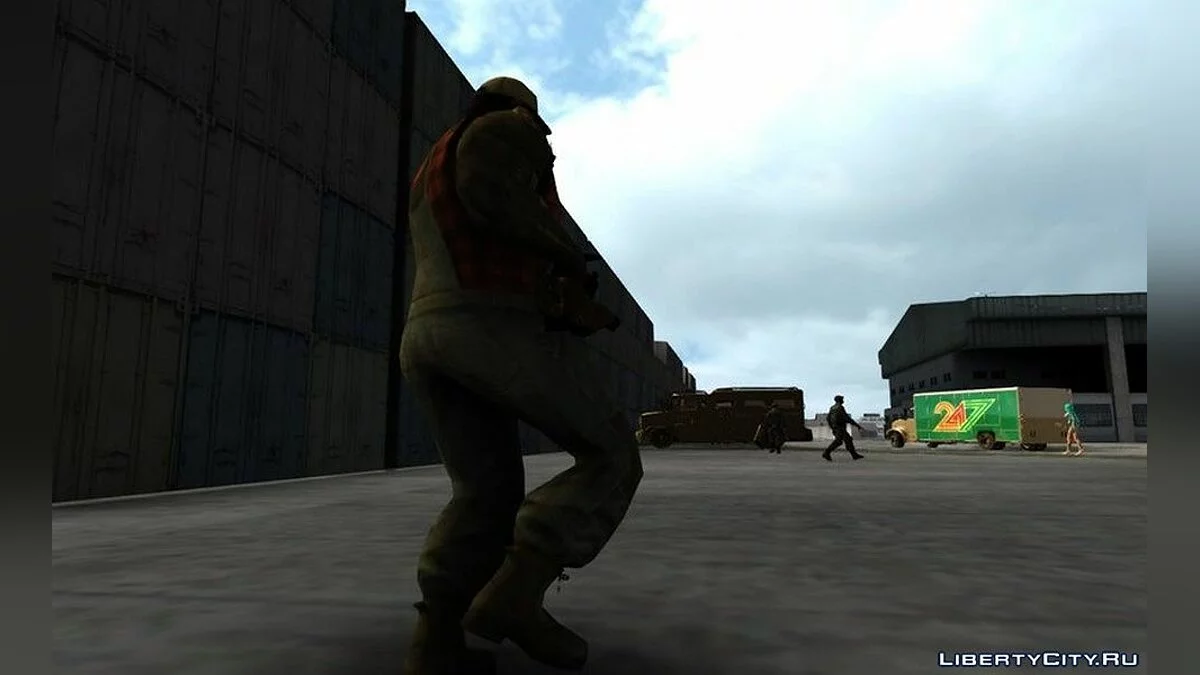 Джакс з гри Mortal Kombat X / GTA San Andreas