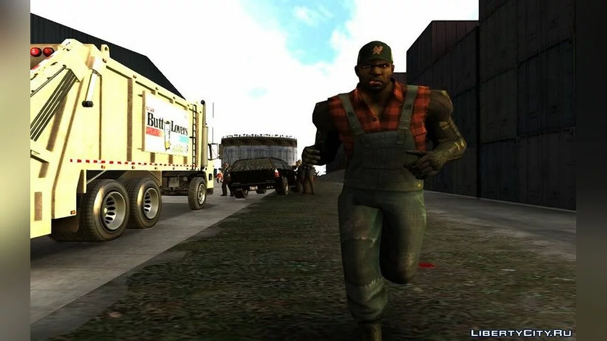 Джакс з гри Mortal Kombat X / GTA San Andreas