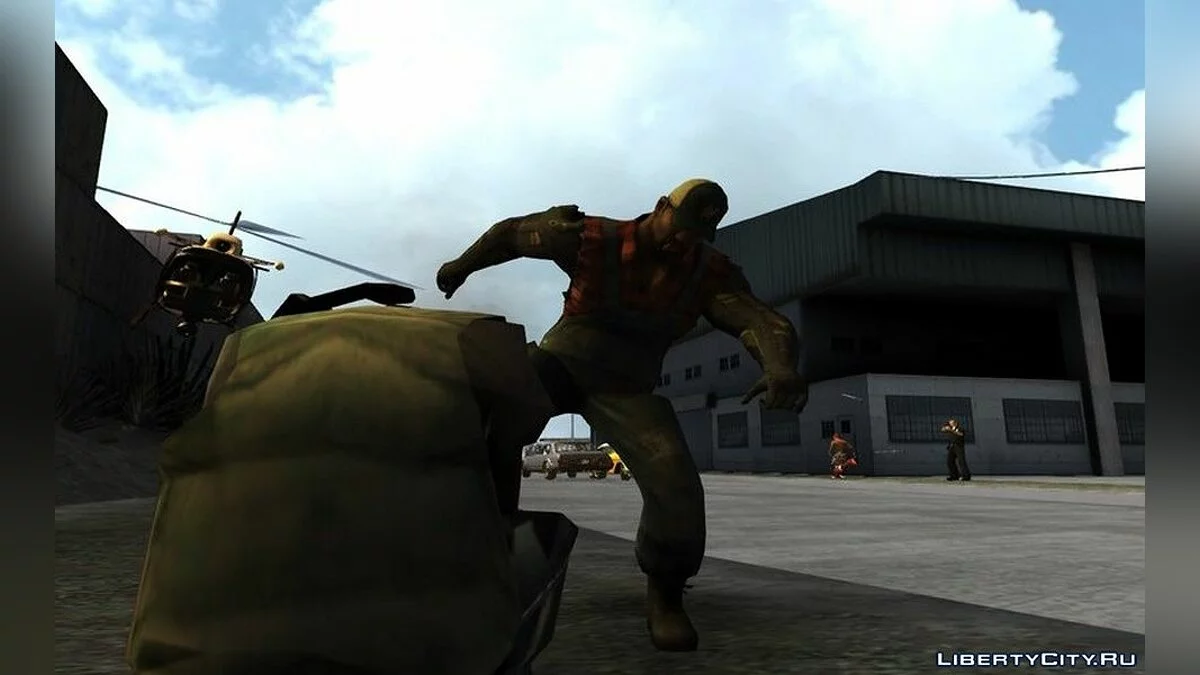 Джакс з гри Mortal Kombat X / GTA San Andreas