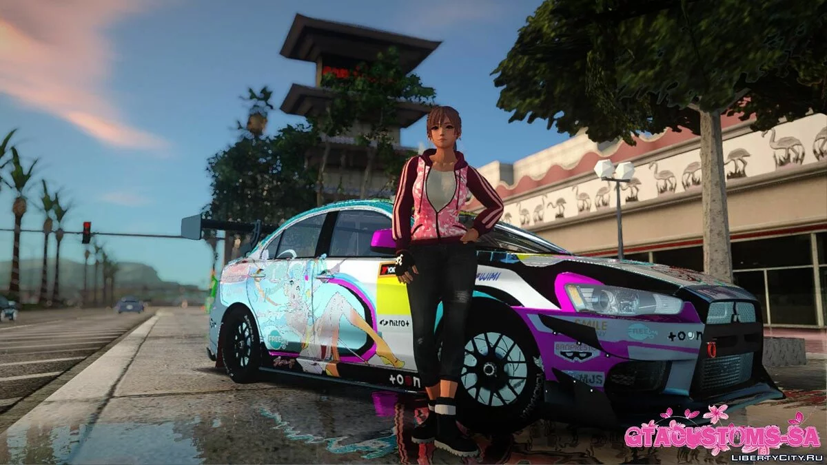 Honoka Casual v8 / GTA San Andreas