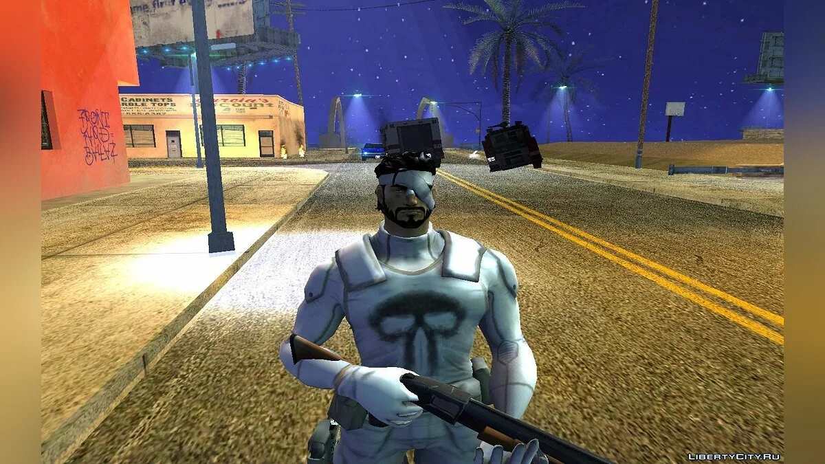 Pembalas dalam pakaian "Musim Dingin Mati" / GTA San Andreas