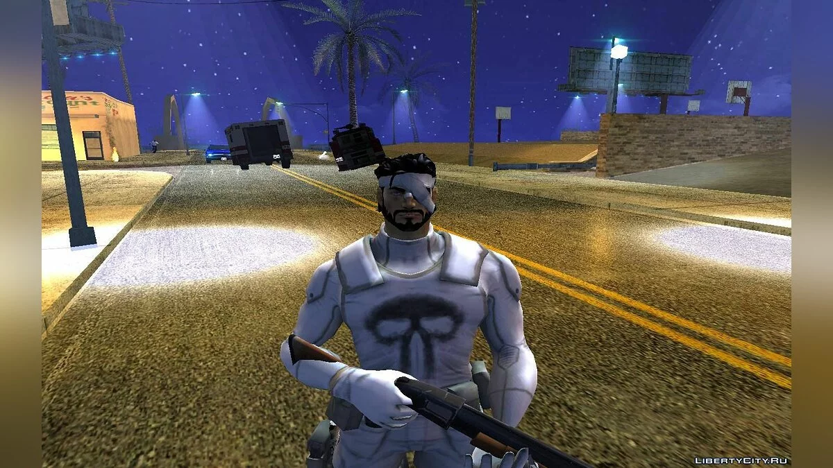 Pembalas dalam pakaian "Musim Dingin Mati" / GTA San Andreas