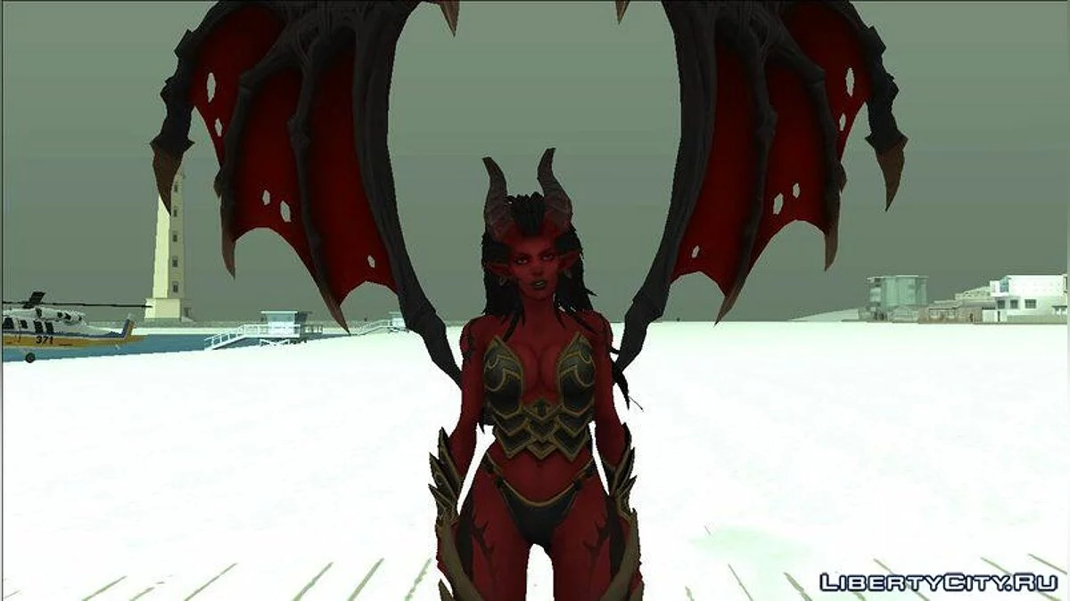Kerrigan de Starcraft / GTA San Andreas